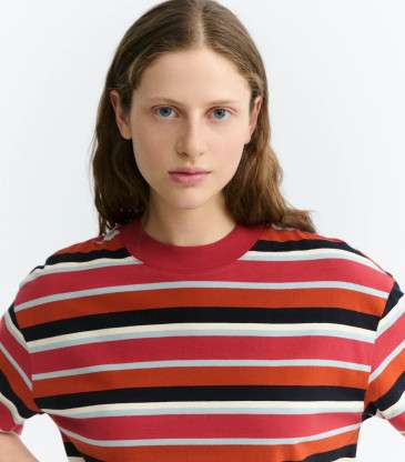 T-shirt Lena rayures multicolores