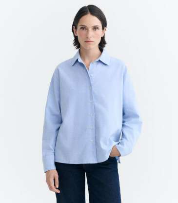 Chemise Manuela bleu clair