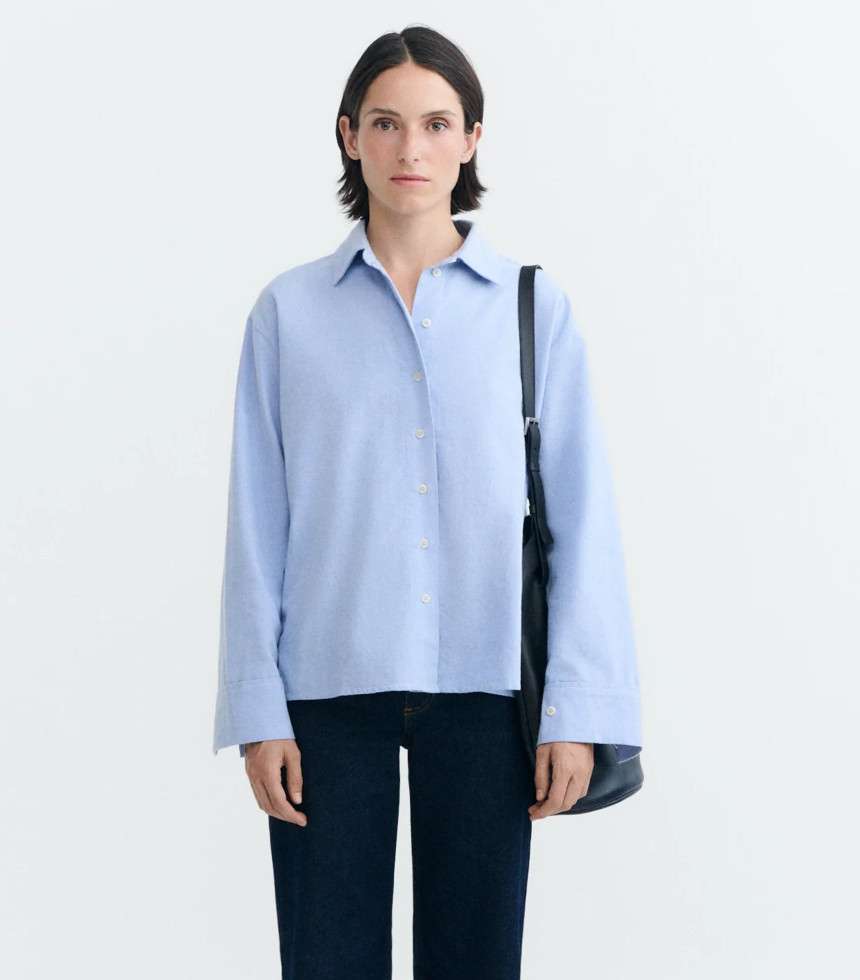 Chemise Manuela bleu clair