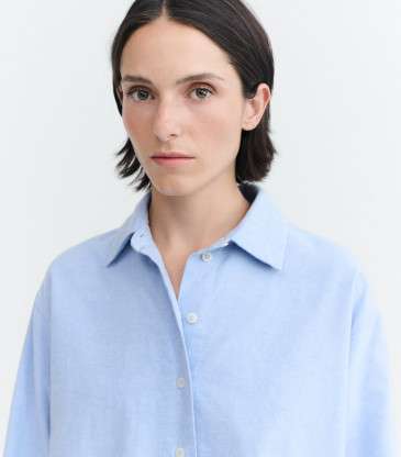 Chemise Manuela bleu clair
