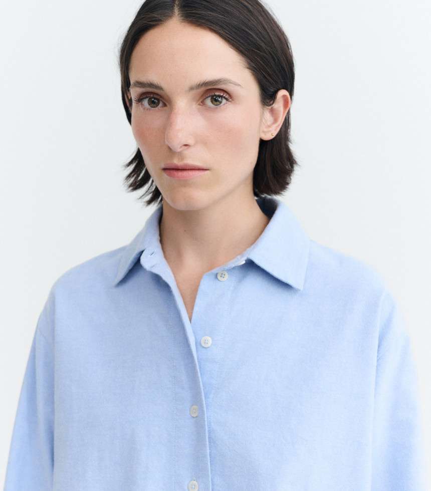 Chemise Manuela bleu clair