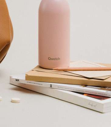 Gourde thermos Icon rose pastel 350 ml