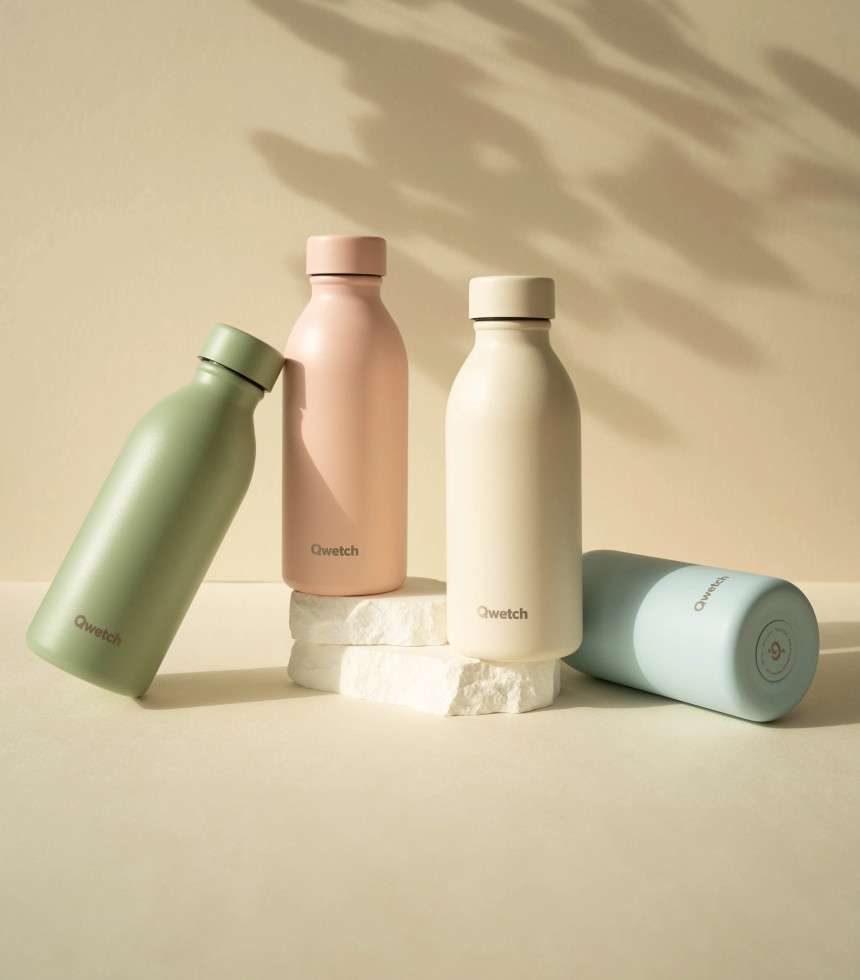 Gourde thermos Icon rose pastel 350 ml