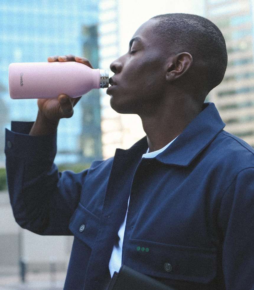 Gourde thermos Icon rose pastel 500 ml