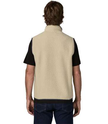 Veste Retro Pile beige