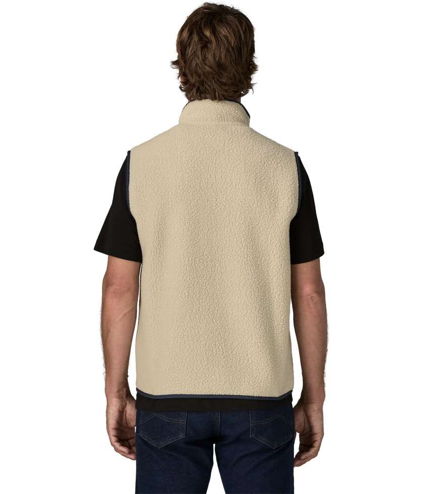 Veste Retro Pile beige