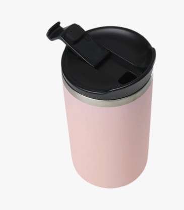 Mug isotherme rose pastel 350 ml