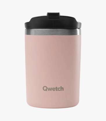 Mug isotherme rose pastel 350 ml