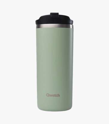 Mug isotherme vert tilleul 240 ml