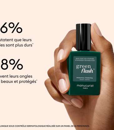 Base coat vitaminé Green Flash transparent
