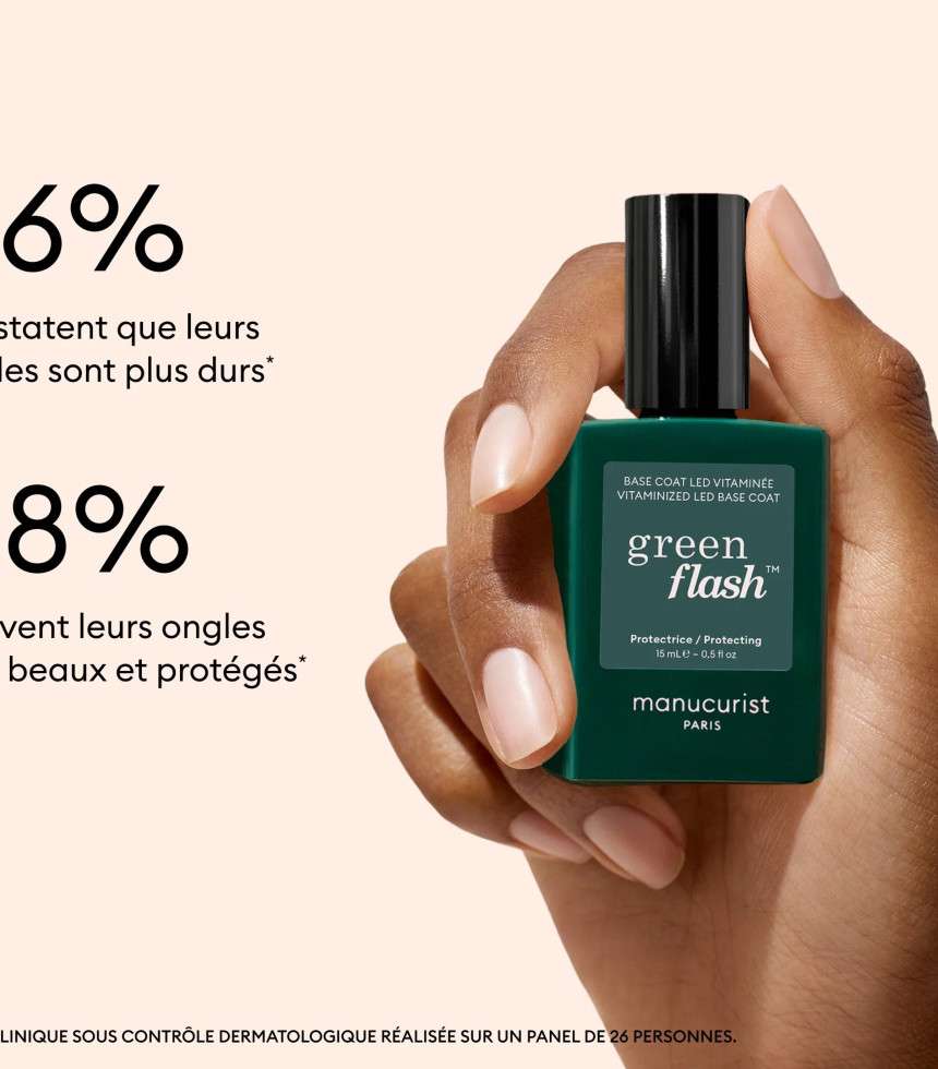Base coat vitaminé Green Flash transparent