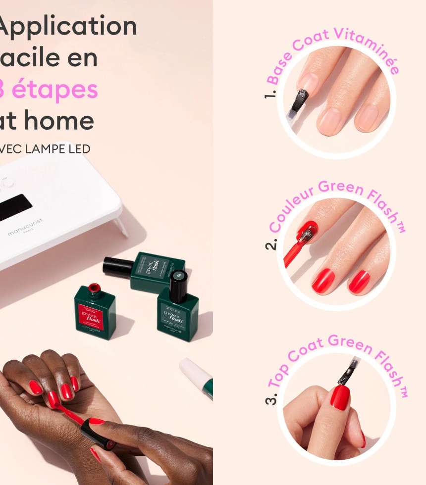 Base coat vitaminé Green Flash transparent