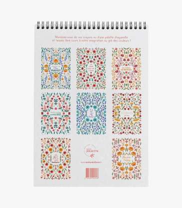 Carnet de coloriage Citations