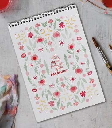 Carnet de coloriage Citations