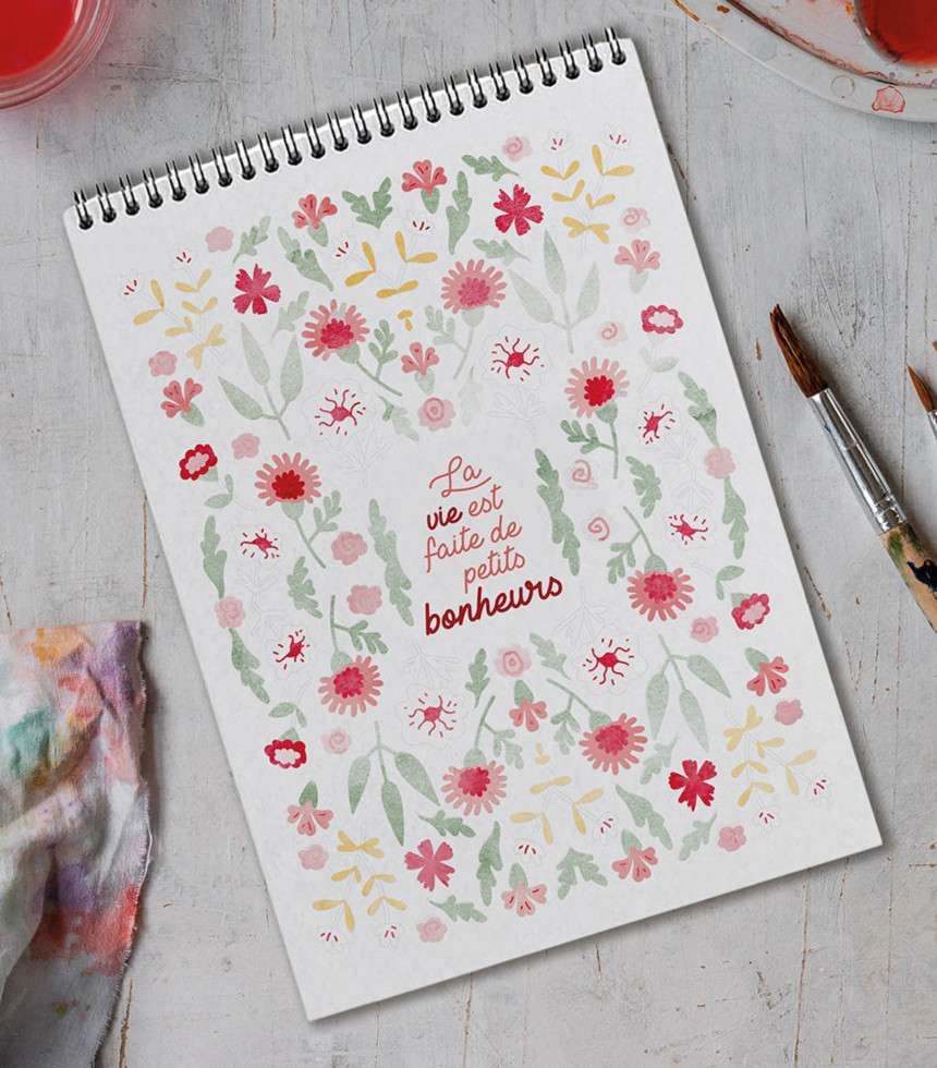 Carnet de coloriage Citations