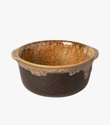 Ramequin Poterie mocha brown