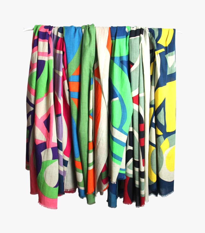 Foulard Cosmopolis marine