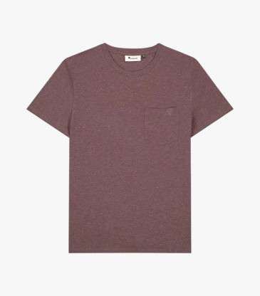 T-shirt Olonne violet grisé