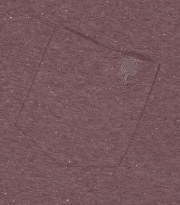 T-shirt Olonne violet grisé