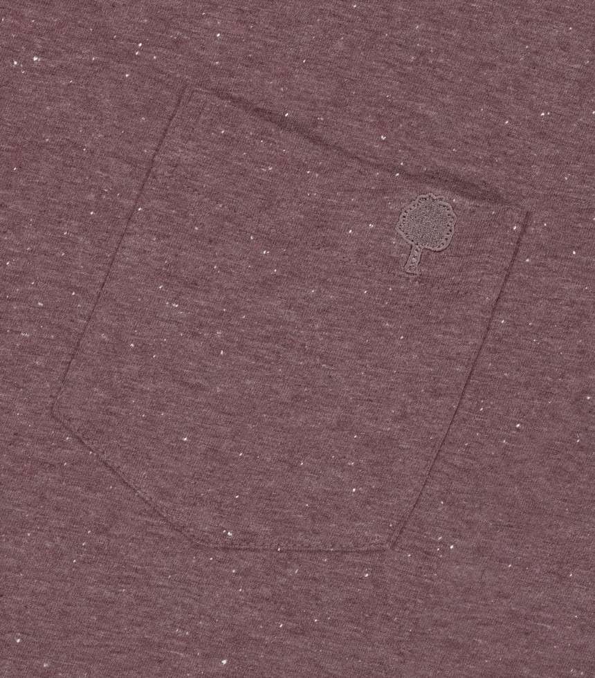 T-shirt Olonne violet grisé
