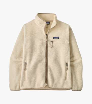 Veste Retro Pile beige