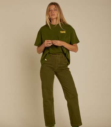Pantalon Moisson vert kaki