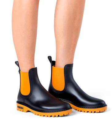 Bottes de pluie Gaudi Mate noir-ocre