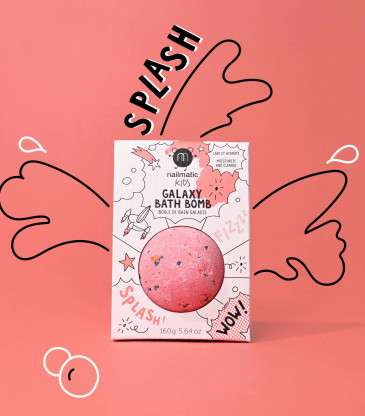 Boule de bain Red Planet grenadine