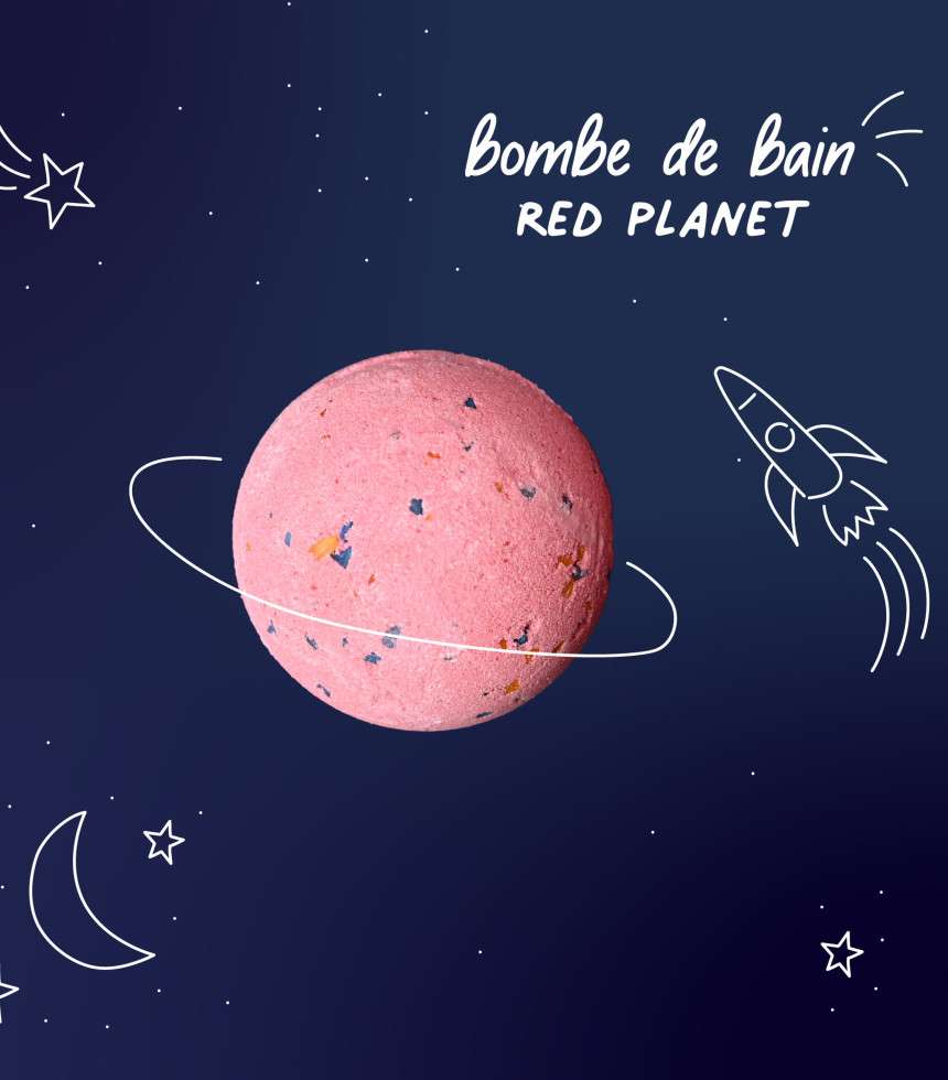 Boule de bain Red Planet...