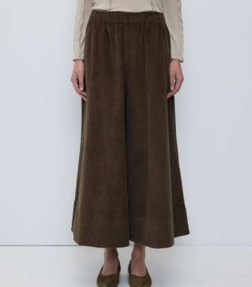 Pantalon Lobe velours côtelé kaki