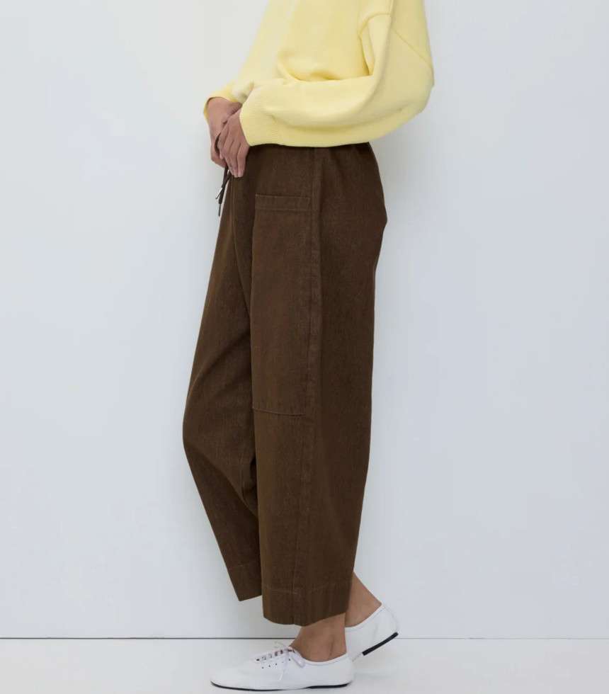 Pantalon Esther marron
