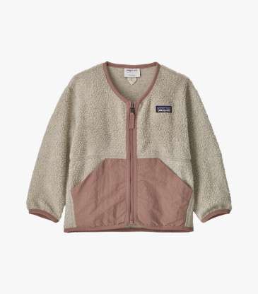 Veste baby shearling beige