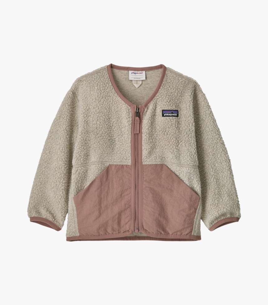 Veste baby shearling beige