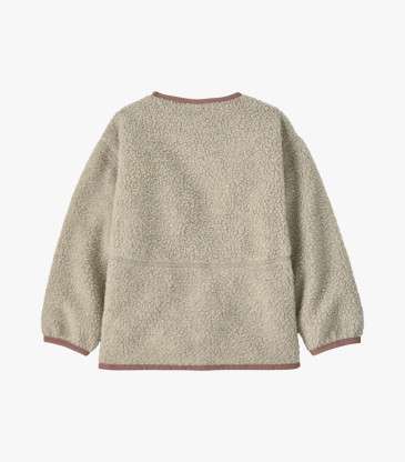 Veste baby shearling beige