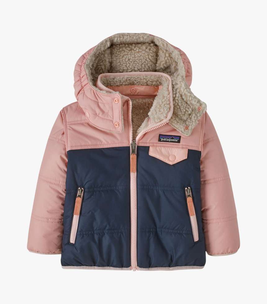 Blouson réversible Tribbles bleu marine et rose