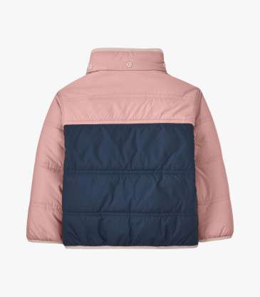 Blouson réversible Tribbles bleu marine et rose