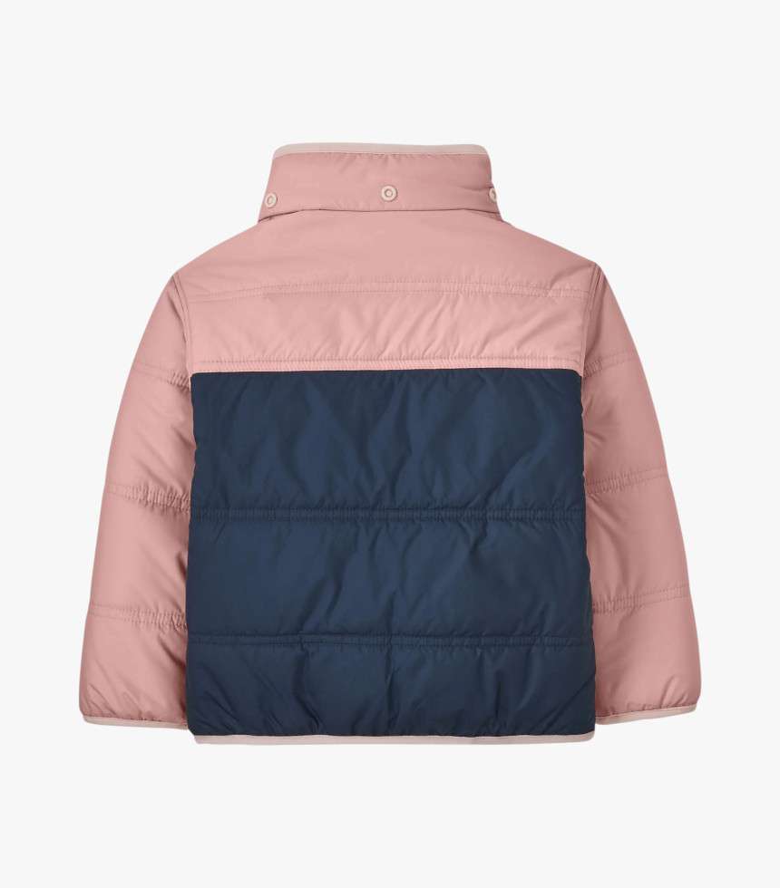 Blouson réversible Tribbles bleu marine et rose