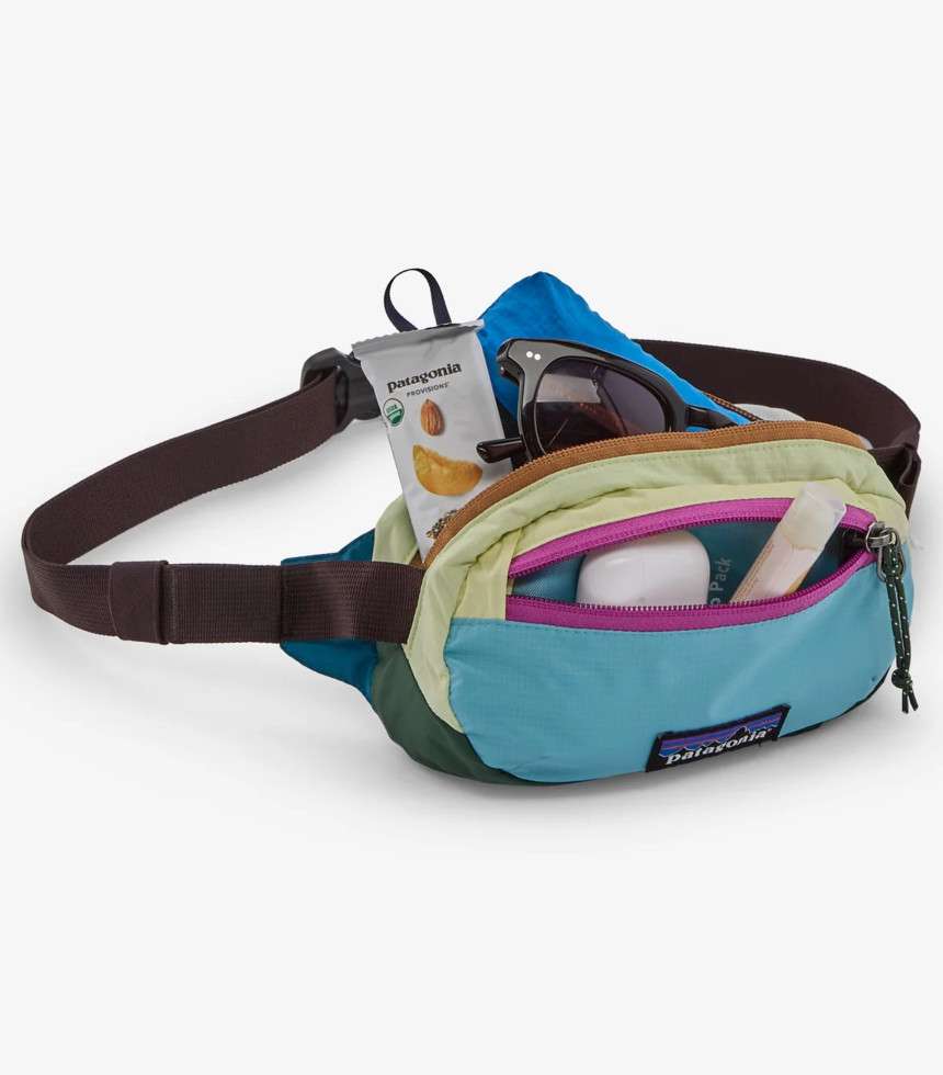 Banane Terravia patchwork bleu
