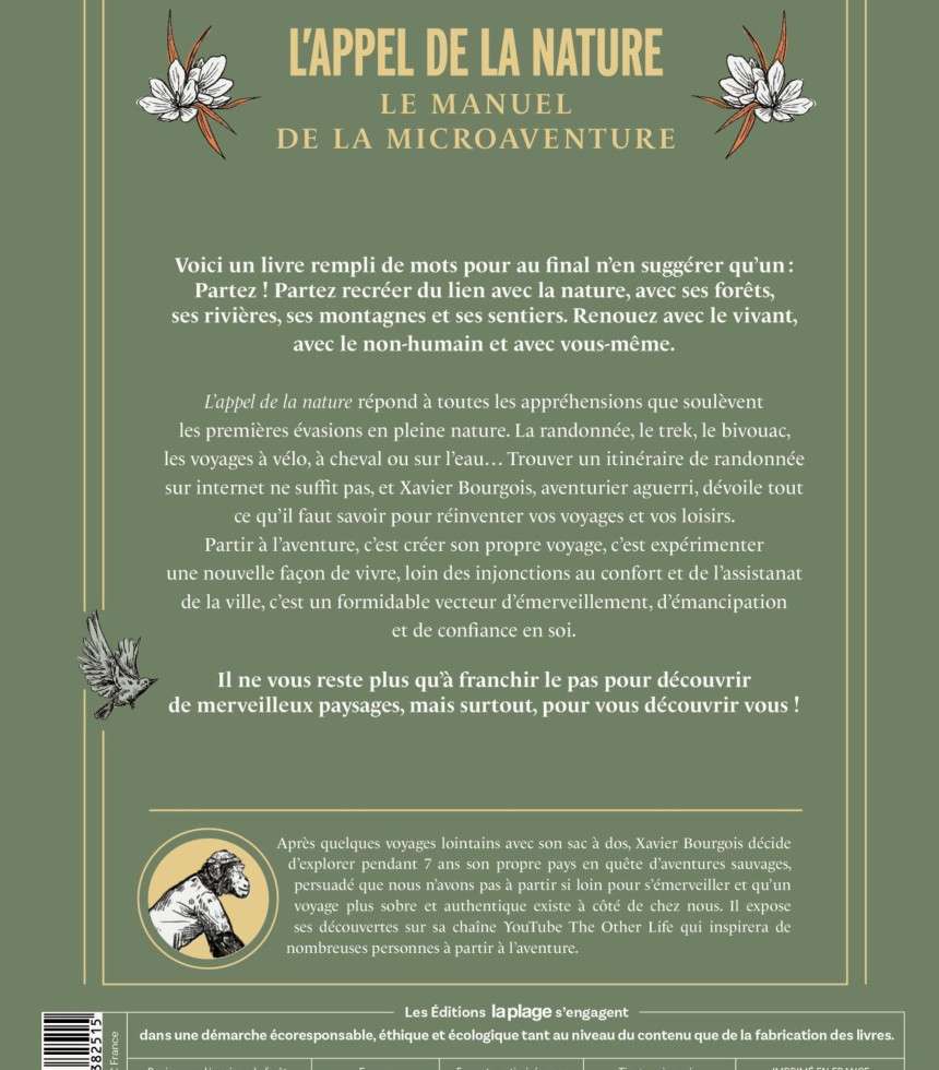 Livre L'appel de la nature