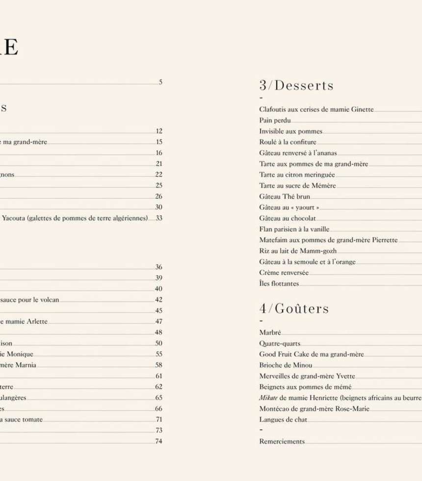 Livre Comme chez Mamie