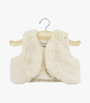 Gilet Tao poupée Gordis écru