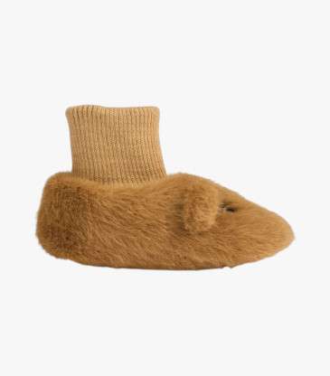 Chaussons Beth ours golden caramel