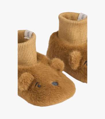 Chaussons Beth ours golden caramel