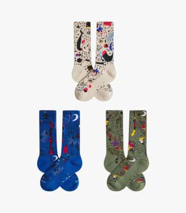 Box chaussettes Athletic Miró multicolore