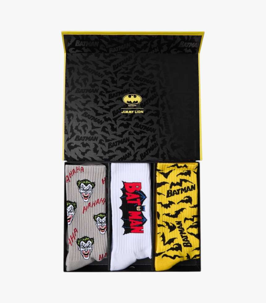 Box chaussettes Athletic Batman multicolore