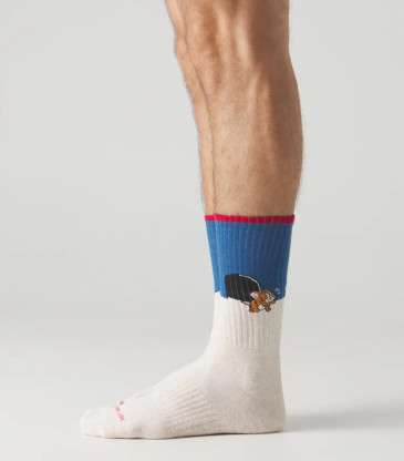 Chaussettes Athletic Mouse Door beige