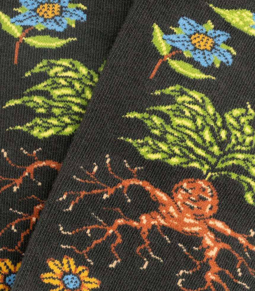 Chaussettes Harry Potter Herbology gris