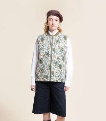 Gilet sans manches Turot Jardin Eden