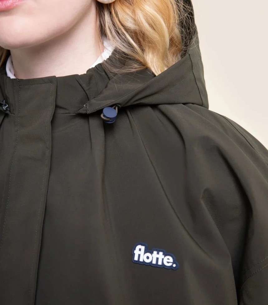 Veste imperméable Garance kaki