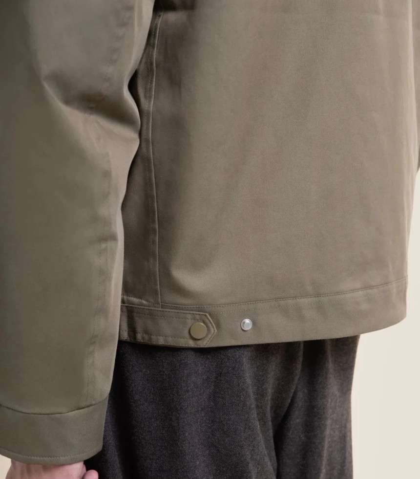 Veste imperméable Carnot kaki